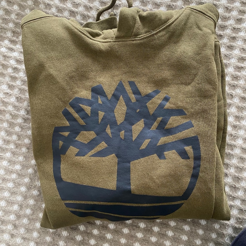 Timberland hoodie -olive